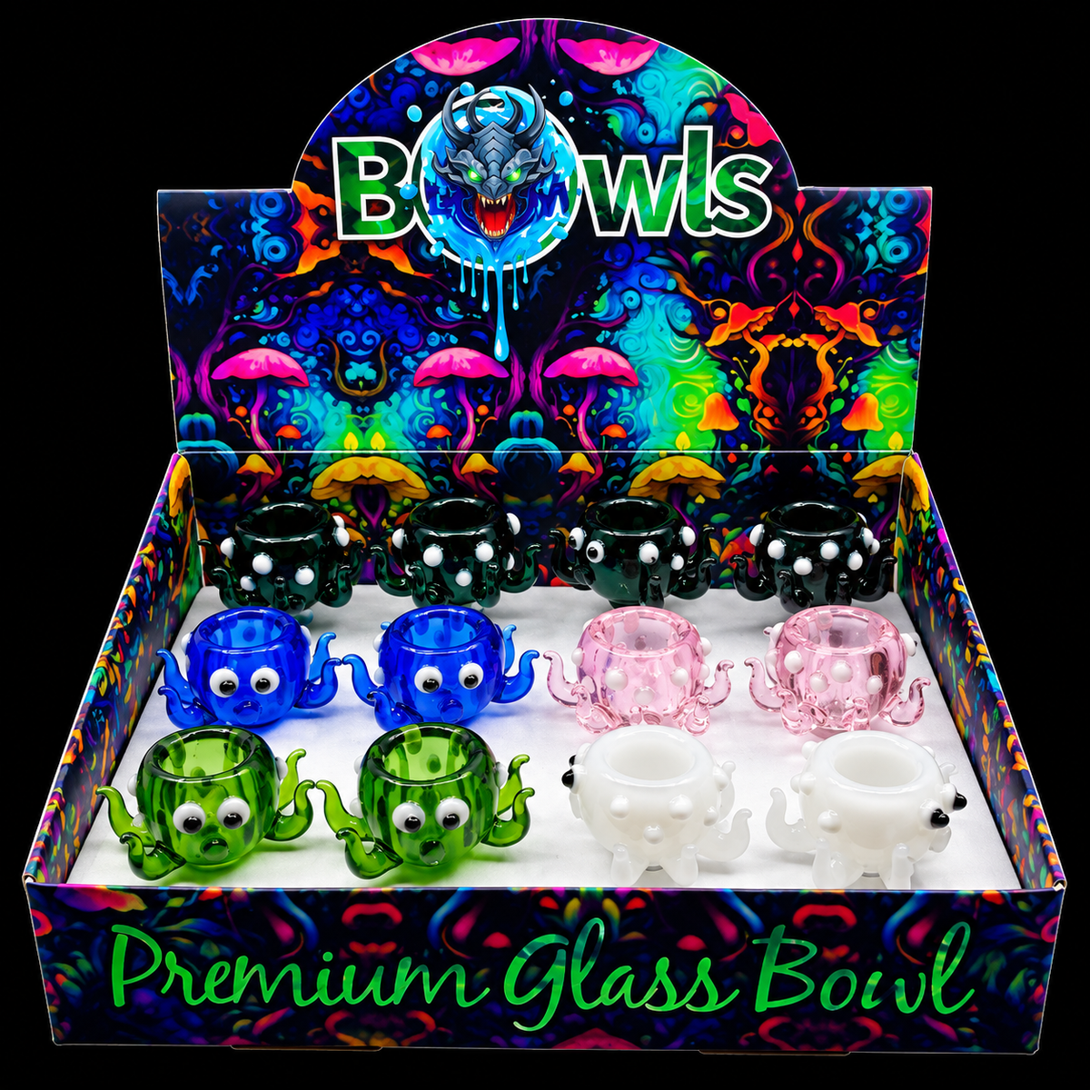14Male characters color bowl - 12 per display