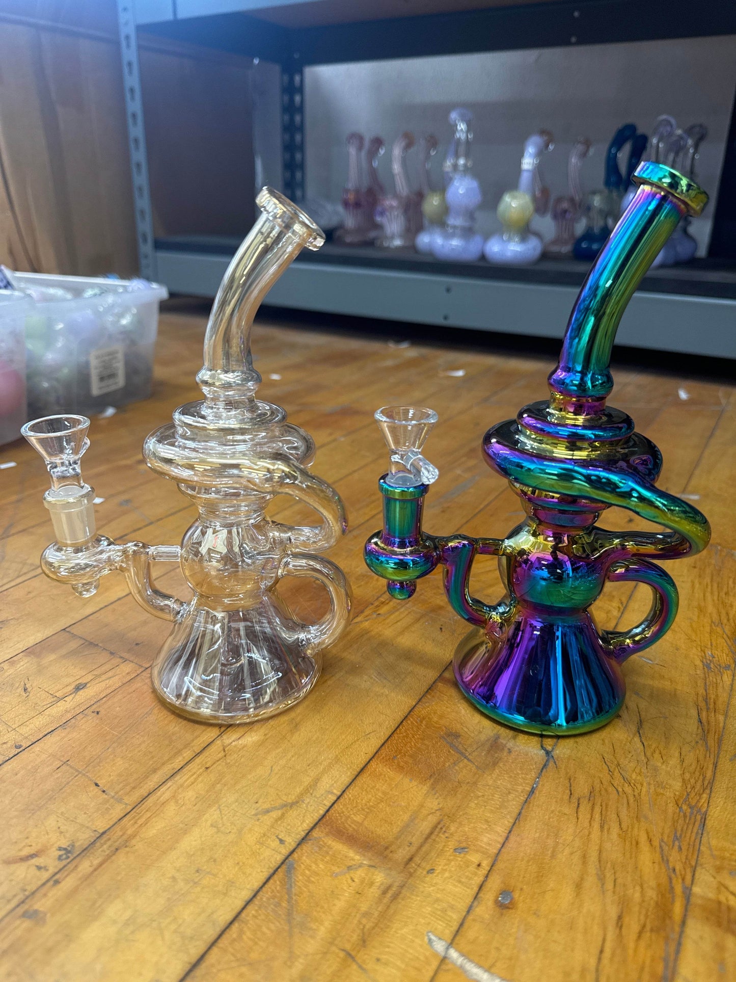 RK Quality Glass 10 Inch Metallic Dab Rig for Premium Hits - RK Quality Glass