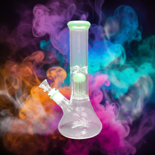 10 Inch Tree Perc Becker Bong - WP106