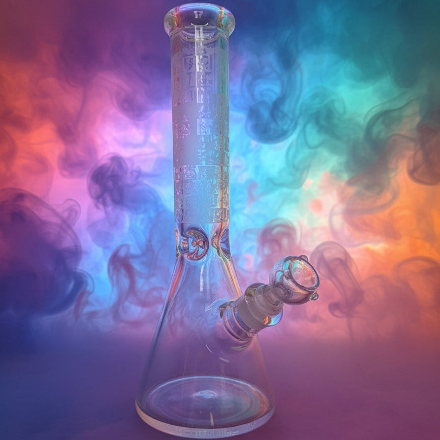 RK Quality Glass 14 Inch Glass Beaker Bong - Premium Quality - RK Quality Glass