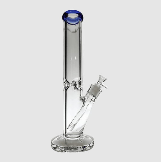 RK Quality Glass 14 Inch Straight Water Bong - RK Quality Glass