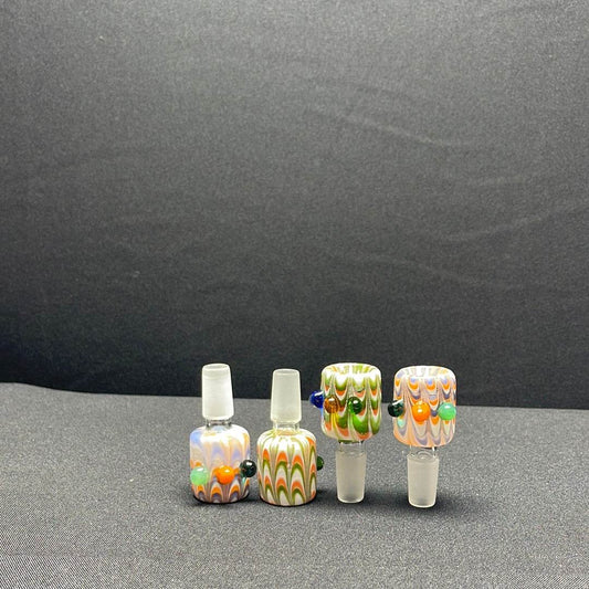 14mm Male Glass Bowl - RK Quality Glass Premium Design - RK Quality Glass