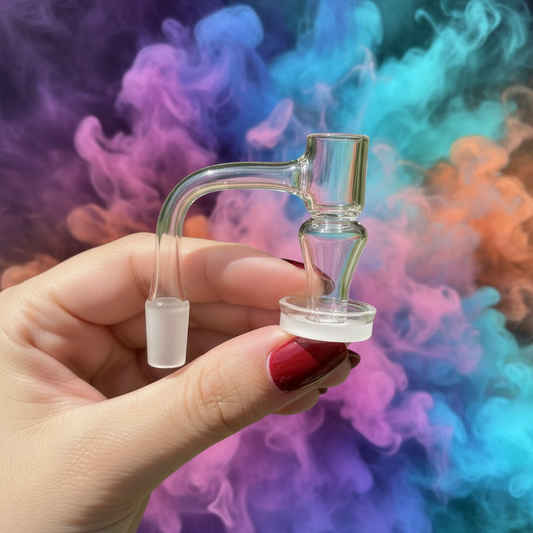 RK Quality Glass 14mm Quartz Banger for Smoking