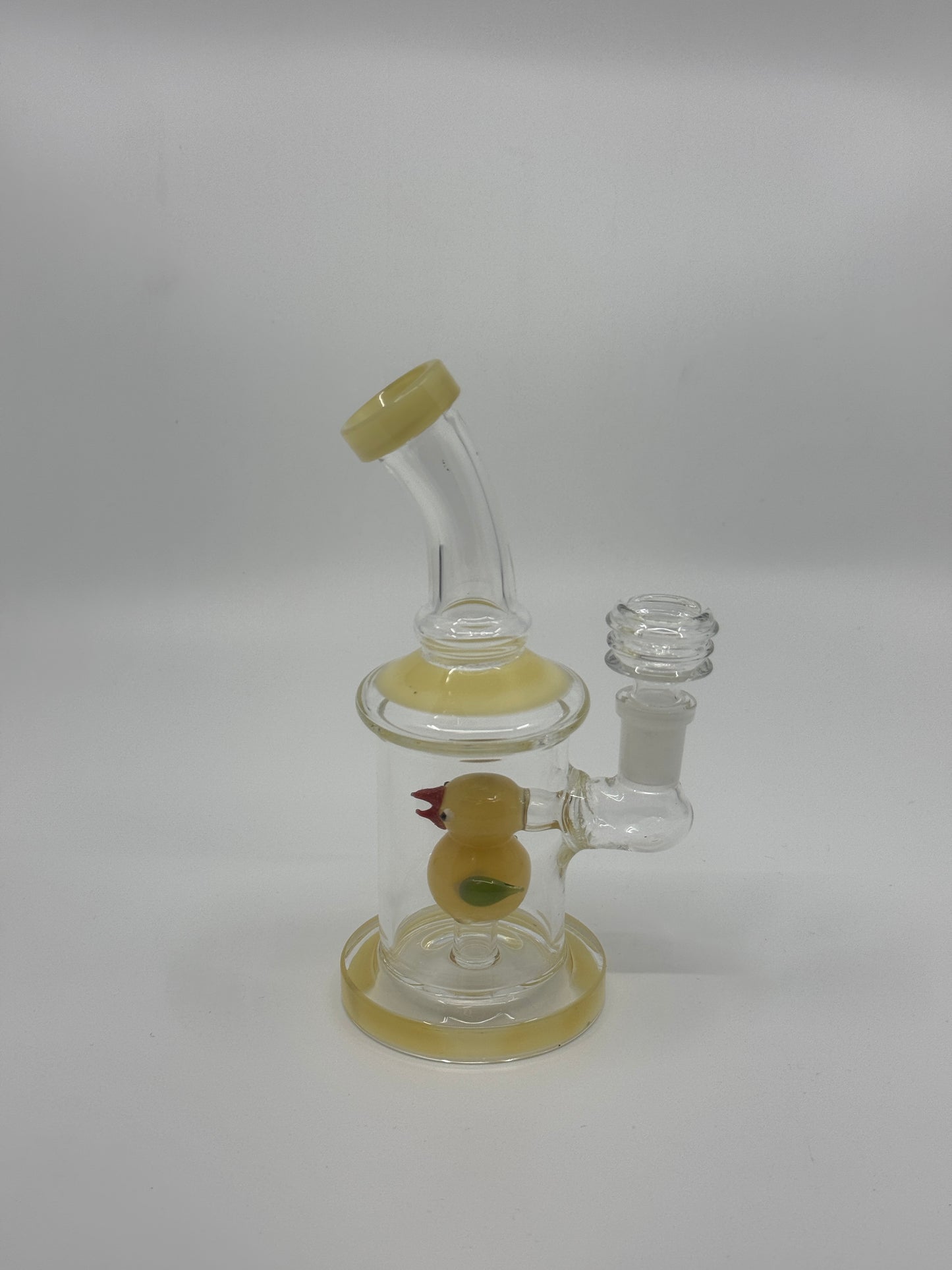 7” bird insert shower head bent dab rig