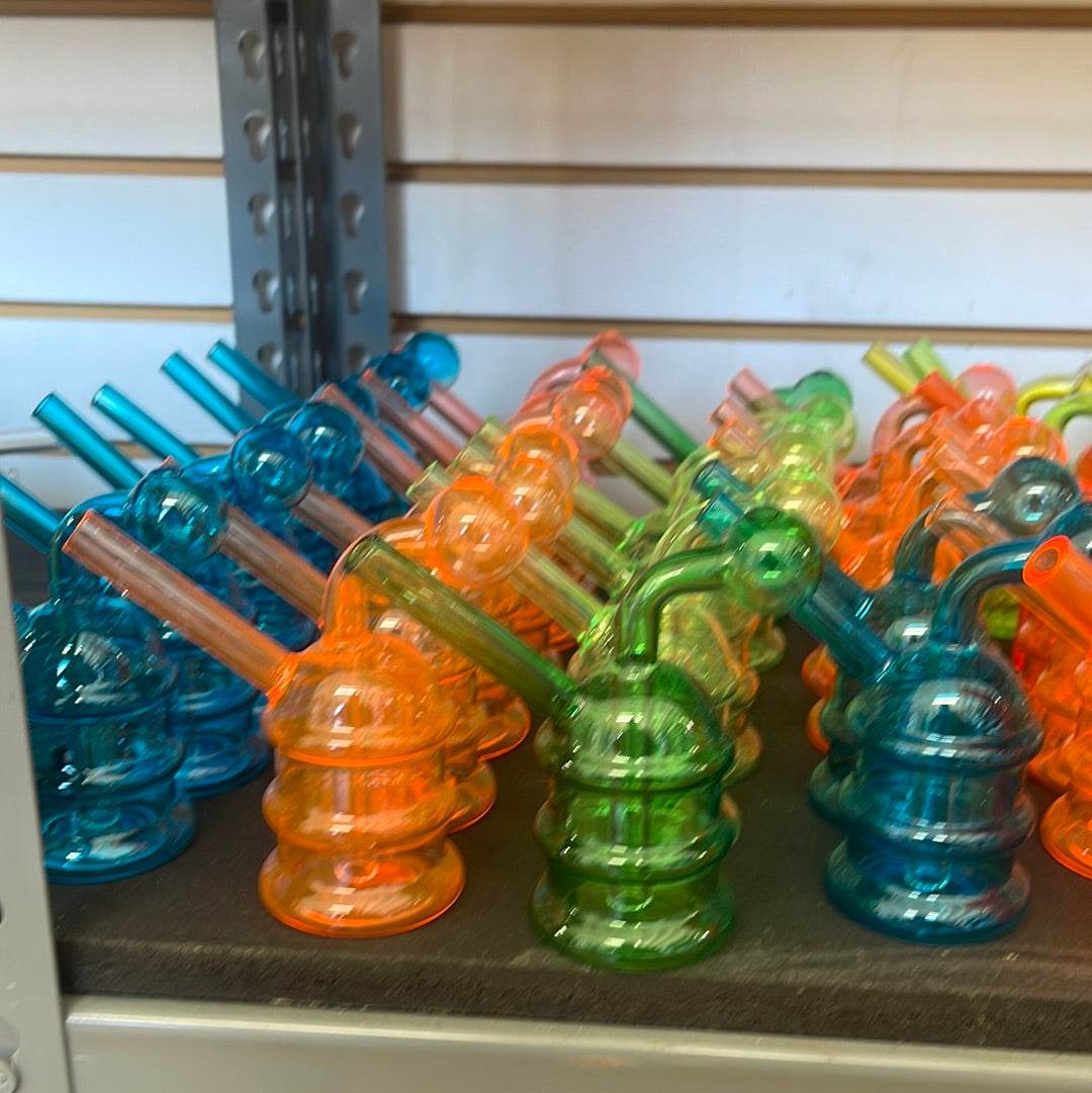 One piece color oil burner - OB01 - RK Quality Glass