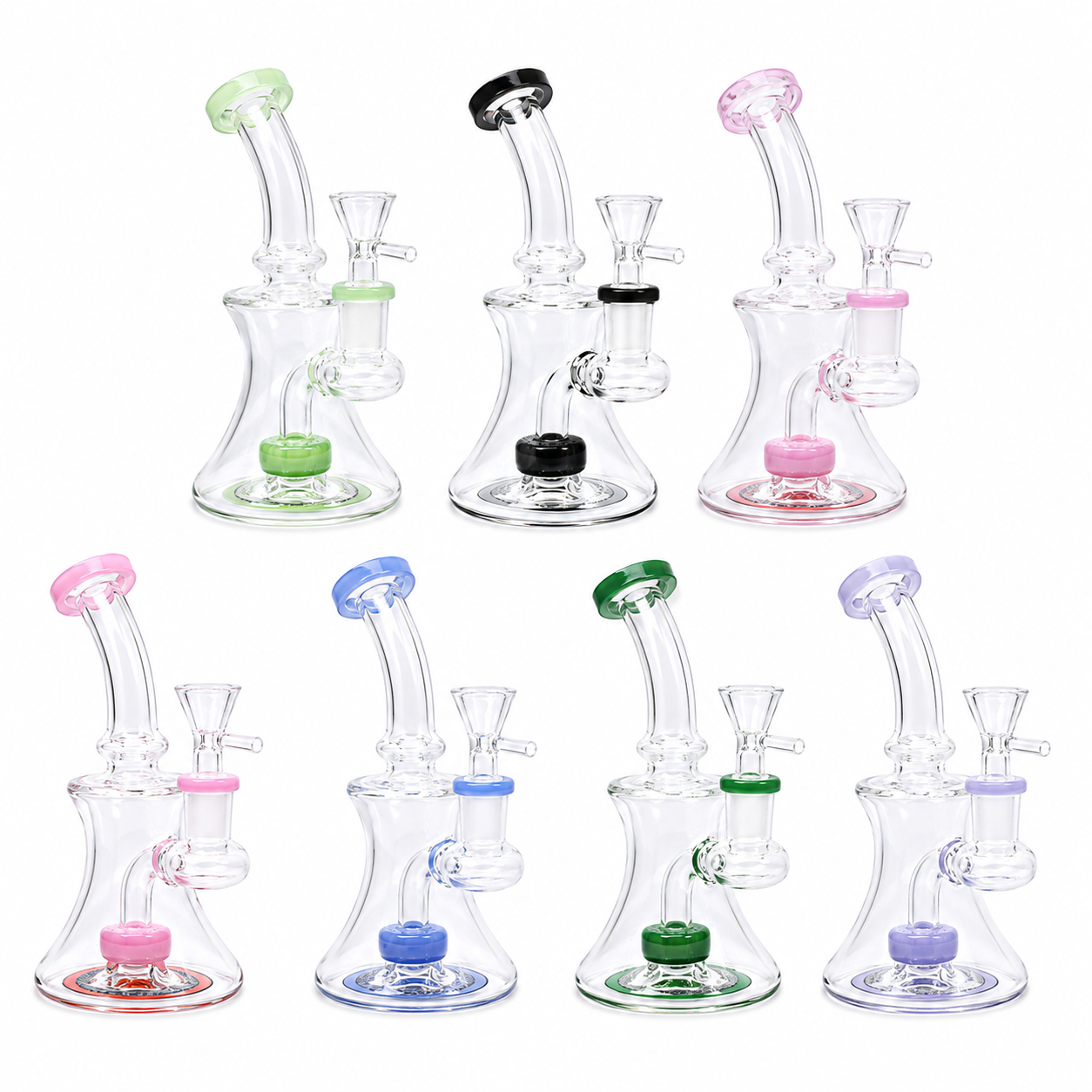 6 INCH SHOWER HEAD DAB RIG