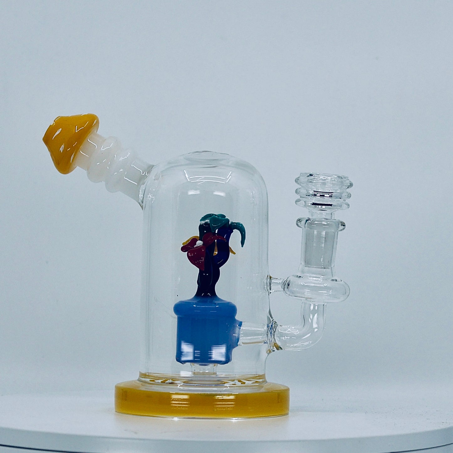 6" flower insert dab rig