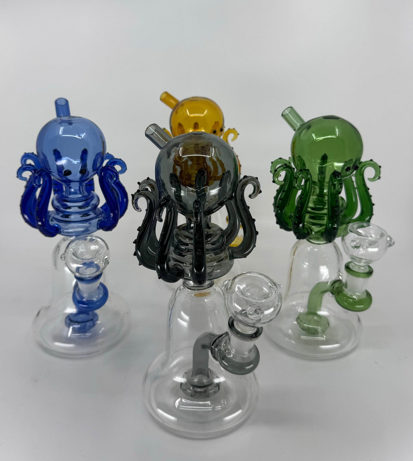 8" FANCY DAB RIG - WP208 - RK Quality Glass