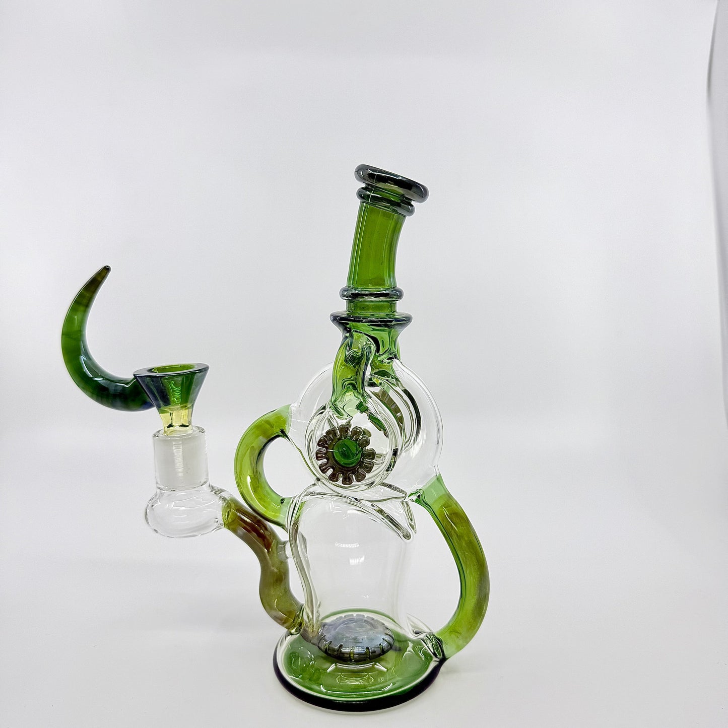 8" Fancy dab rig - WP240 - RK Quality Glass