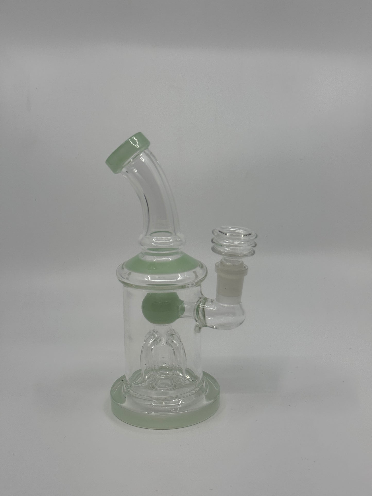 7” tree perc bent dab rig