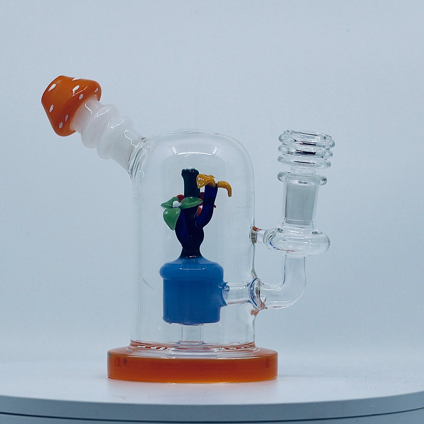 6" flower insert dab rig