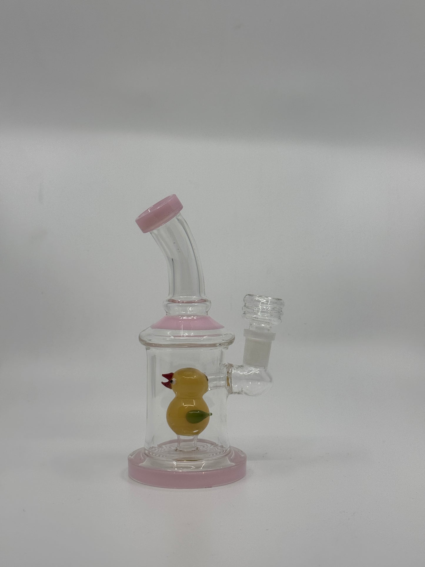 7” bird insert shower head bent dab rig