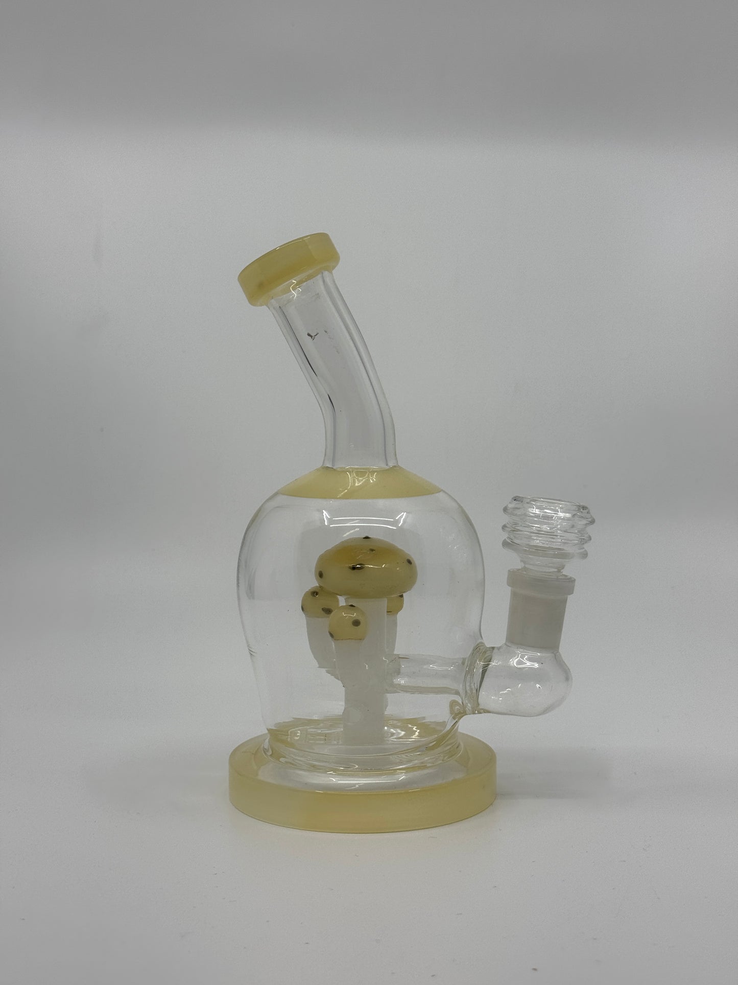 7” mushroom inserts bent dab rig