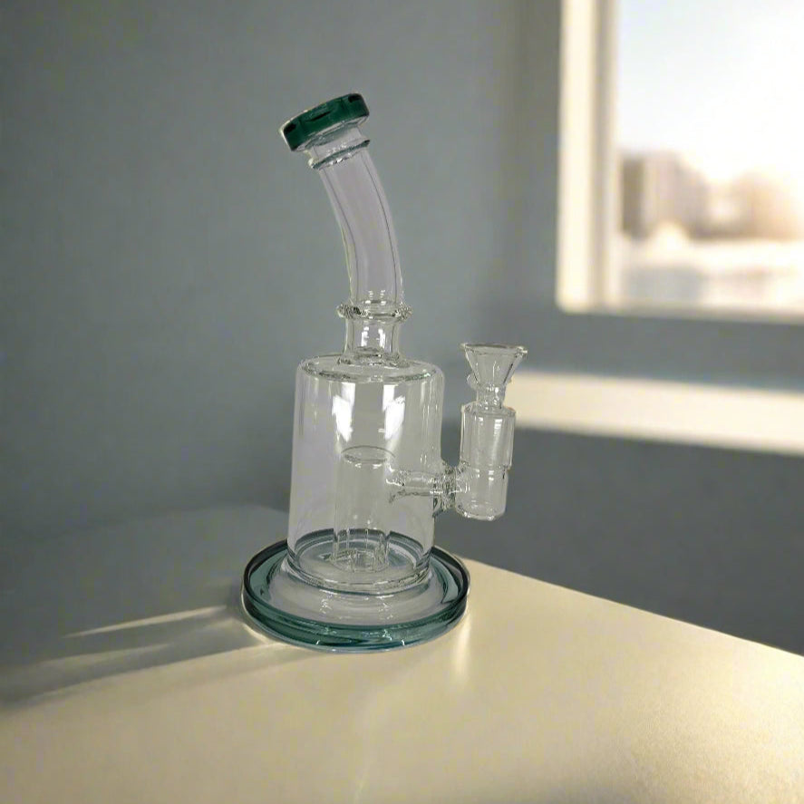 8" Shower Head Dab Rig - WP 266 - RK Quality Glass