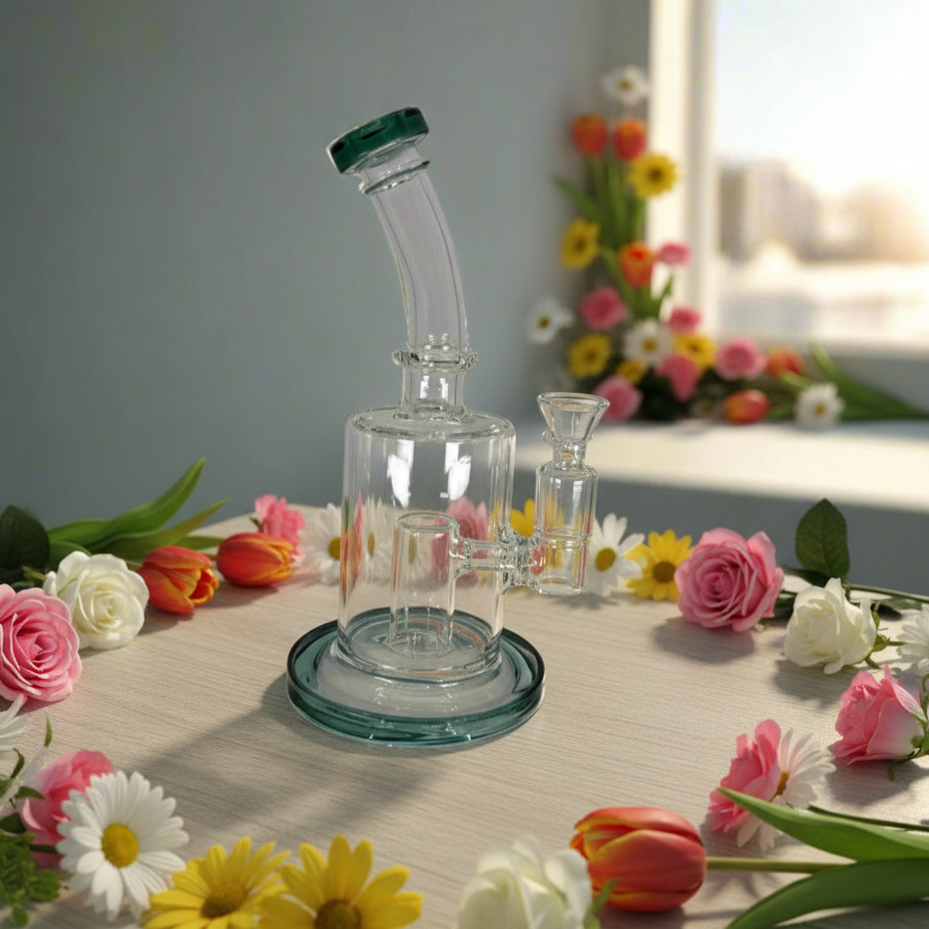 8" Shower Head Dab Rig - WP 266