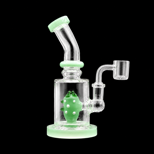 7” shower head bent dab rig - WP235