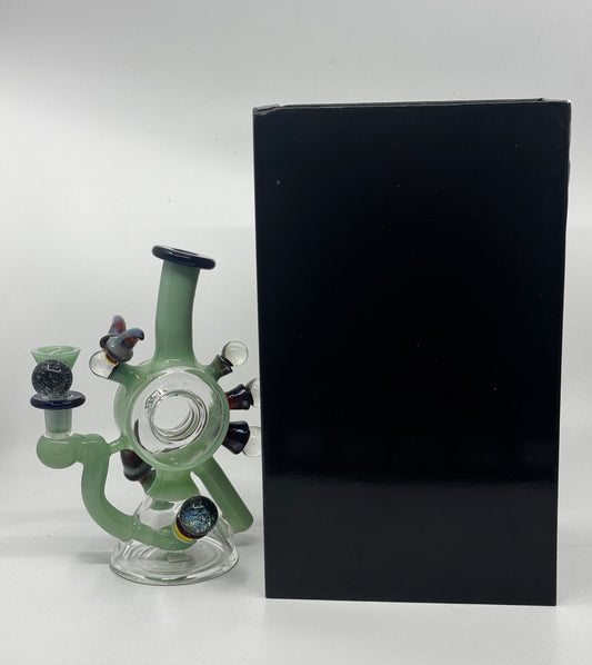 10” Recycled heady dab rig