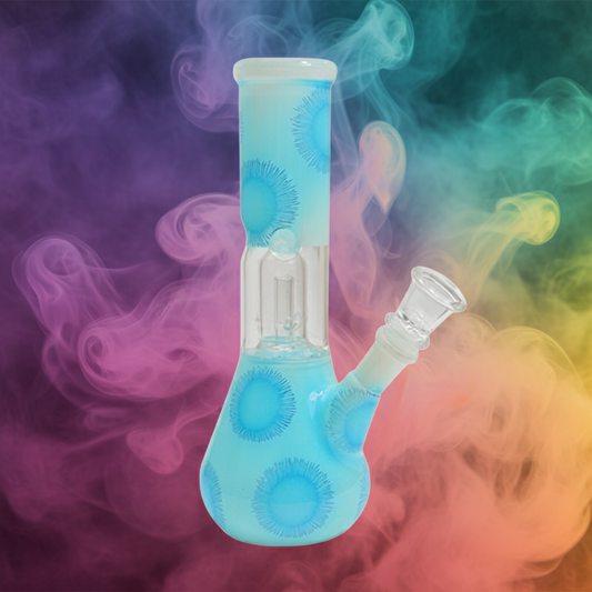 8 Inch Percolator Bong - Premium Quality - RK Quality Glass