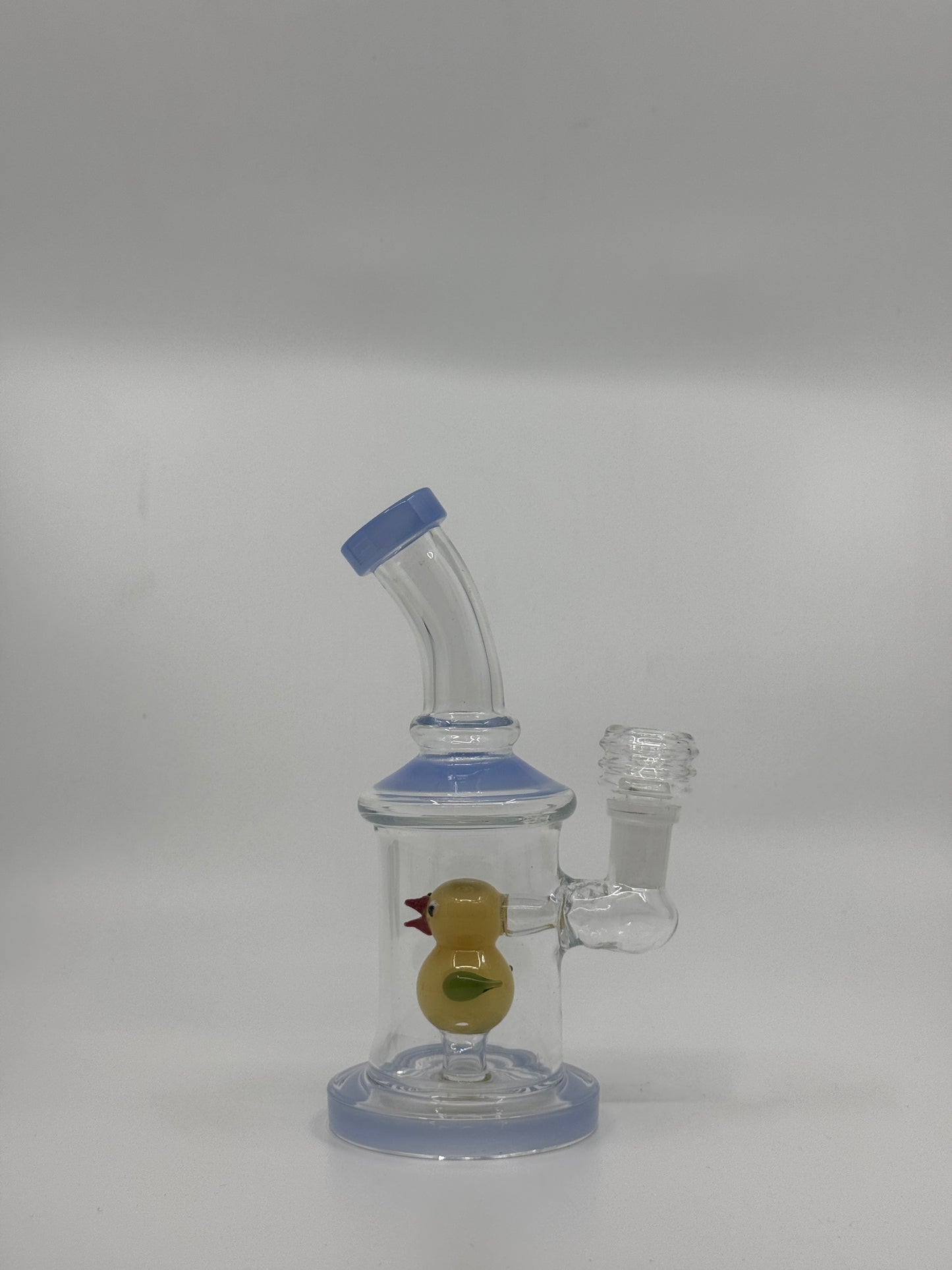 7” bird insert shower head bent dab rig