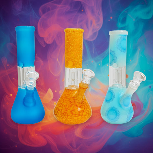 8 Inch Glass Percolator Beaker Bong Wholesale RK Quality Glass