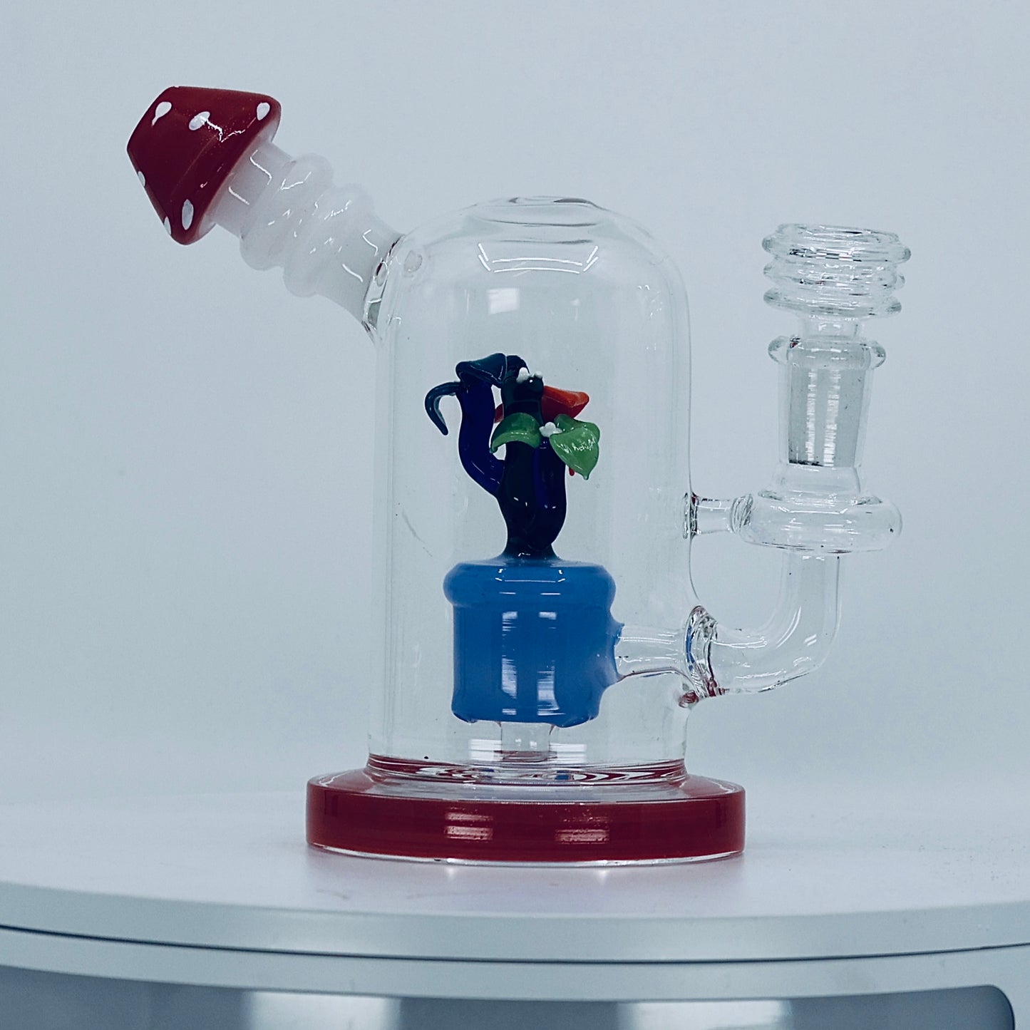 6" flower insert dab rig