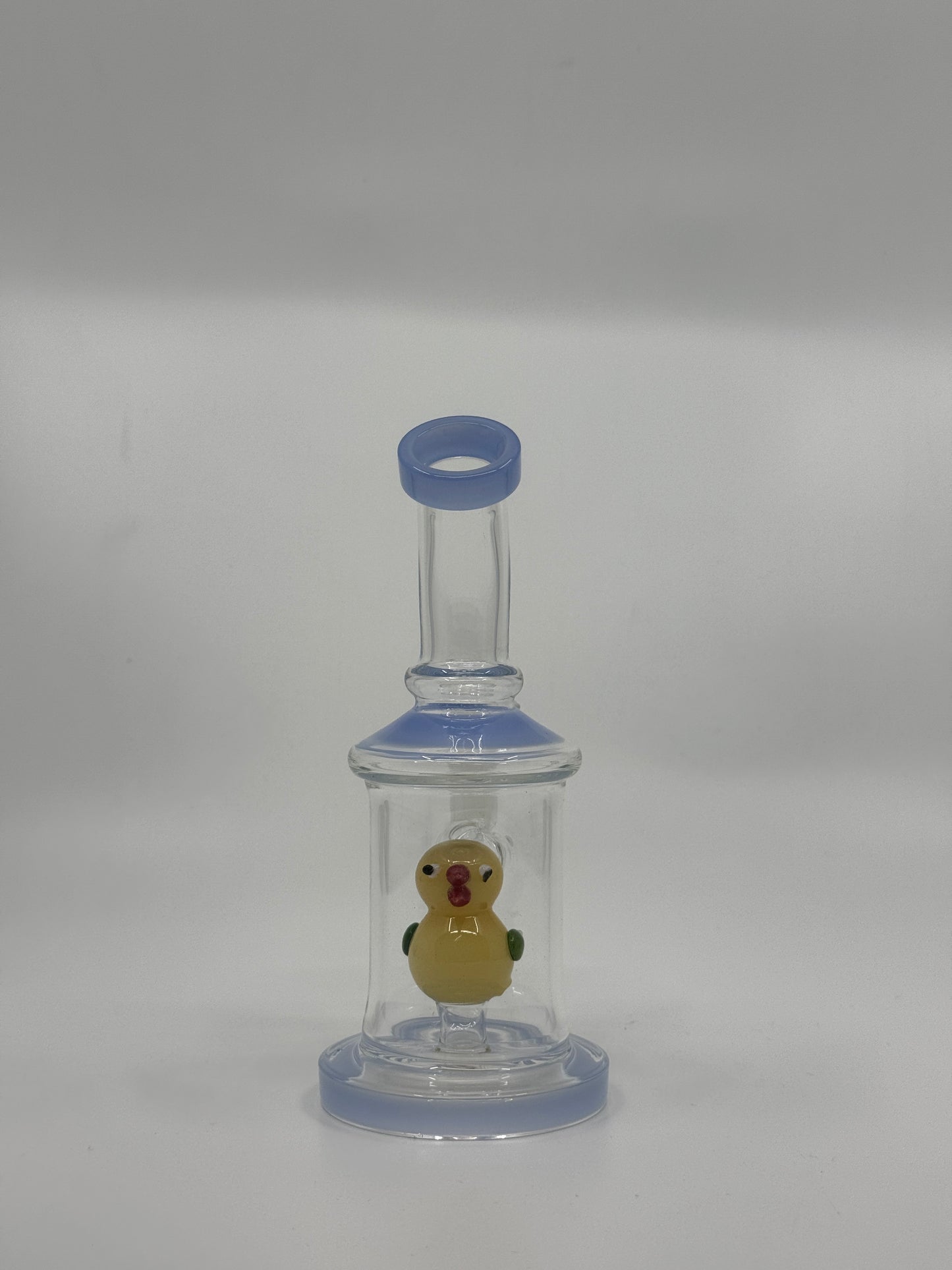 7” bird insert shower head bent dab rig