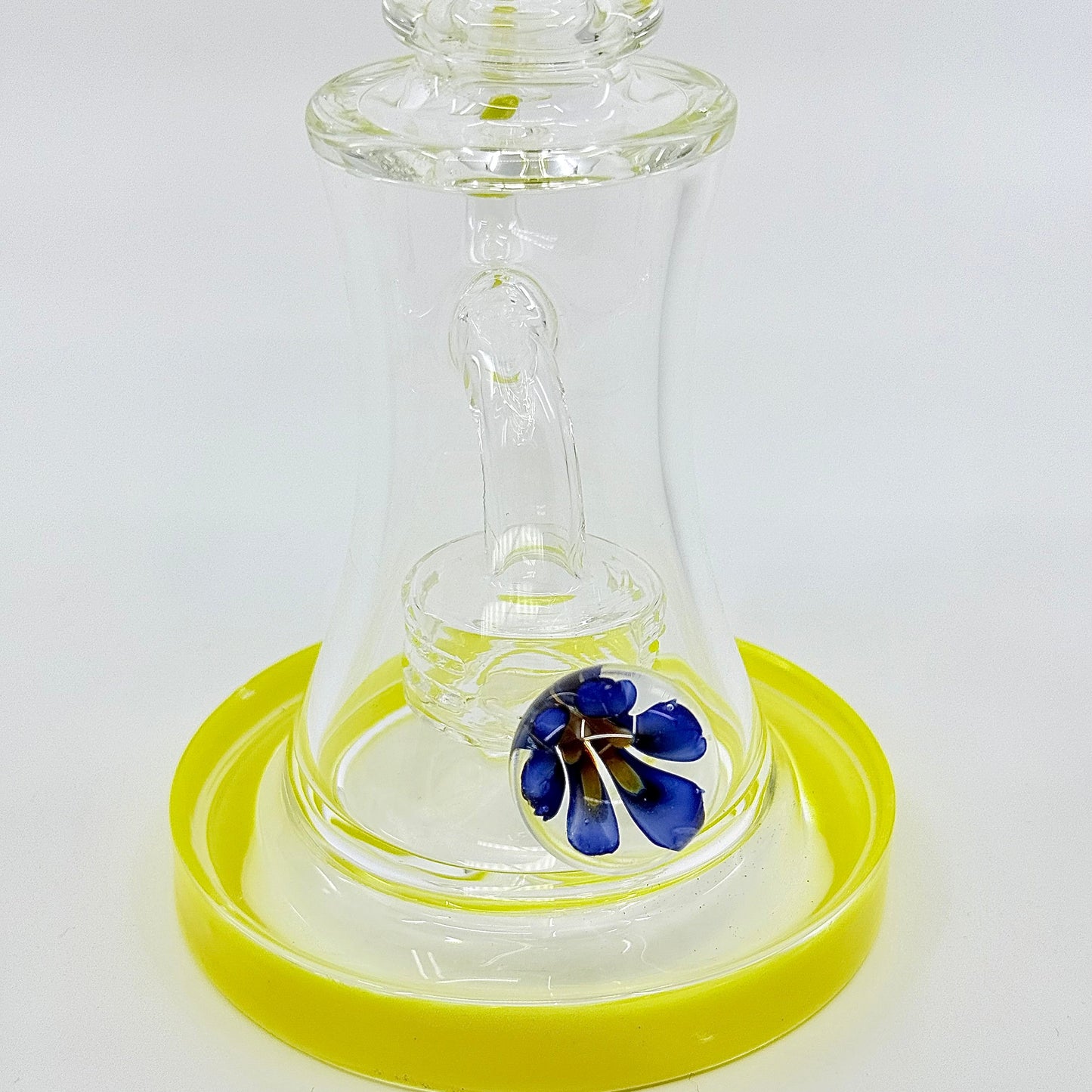 8.5" flower face dab rig - WP239 - RK Quality Glass