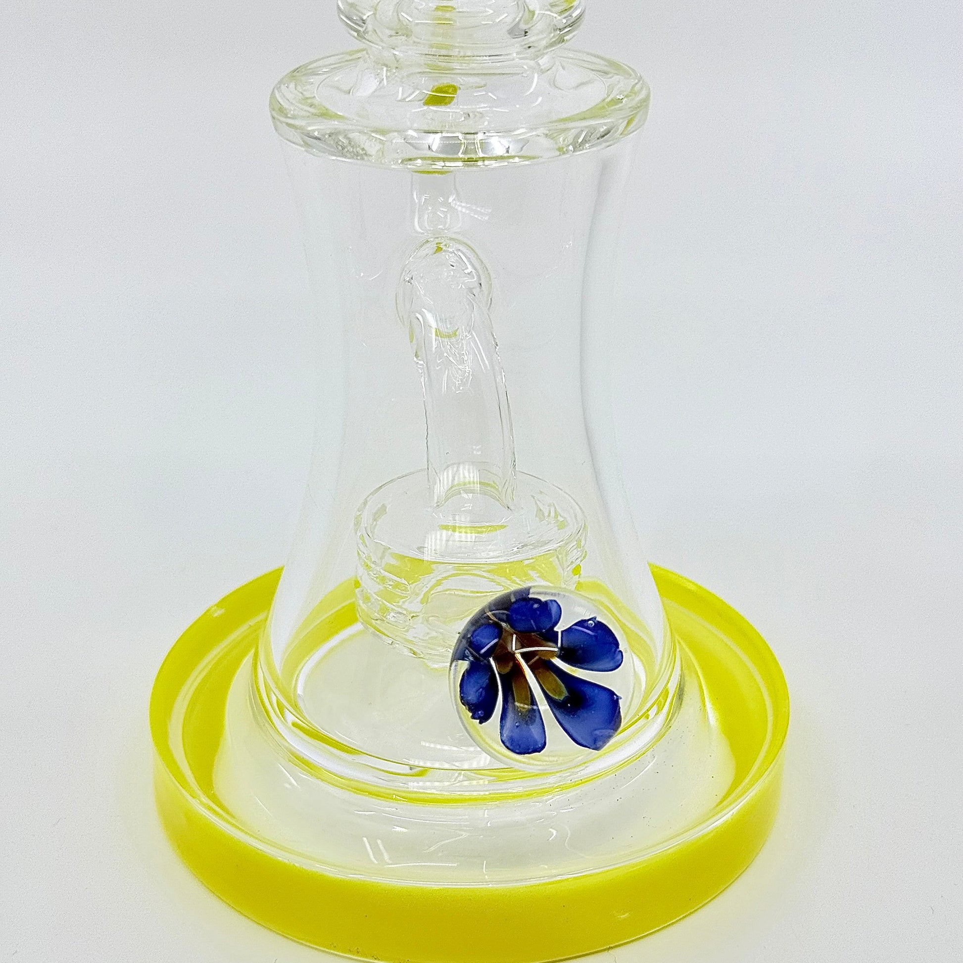 8.5" flower face dab rig - WP239 - RK Quality Glass