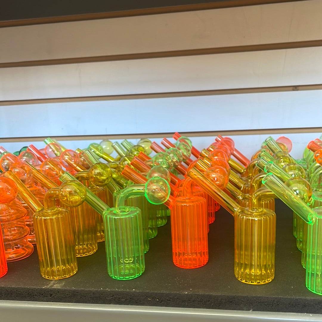 One Part Mini Color Oil Burner - OB02 - RK Quality Glass