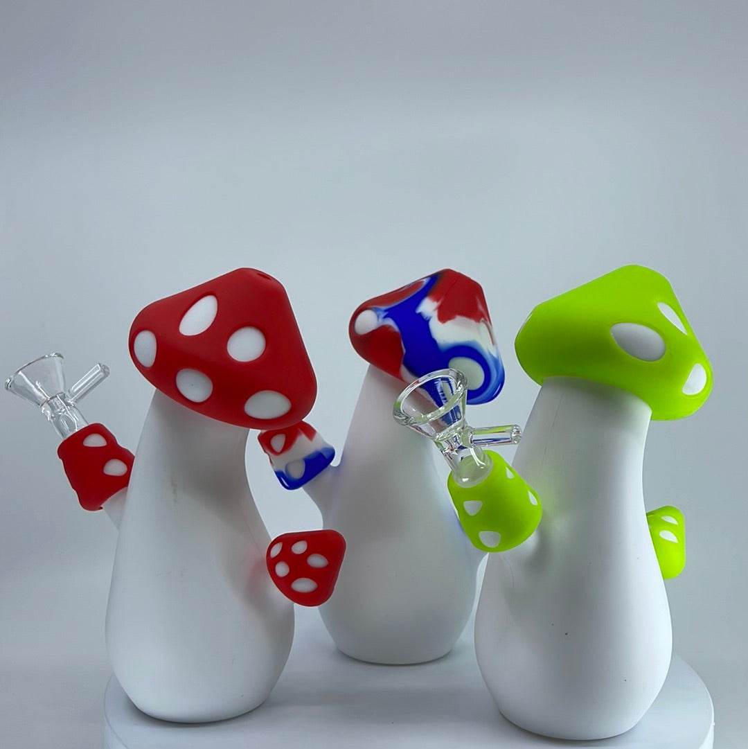 Silicone Mushroom Dab Rig - WP179 - RK Quality Glass