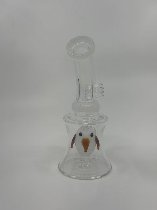 6 Inch Penguin Design Dab Rig - WP114