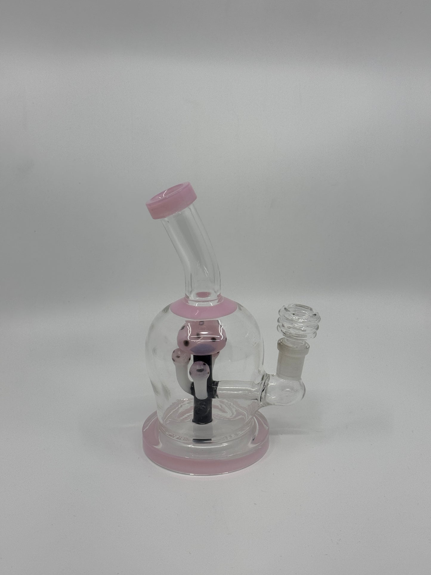 7” mushroom inserts bent dab rig