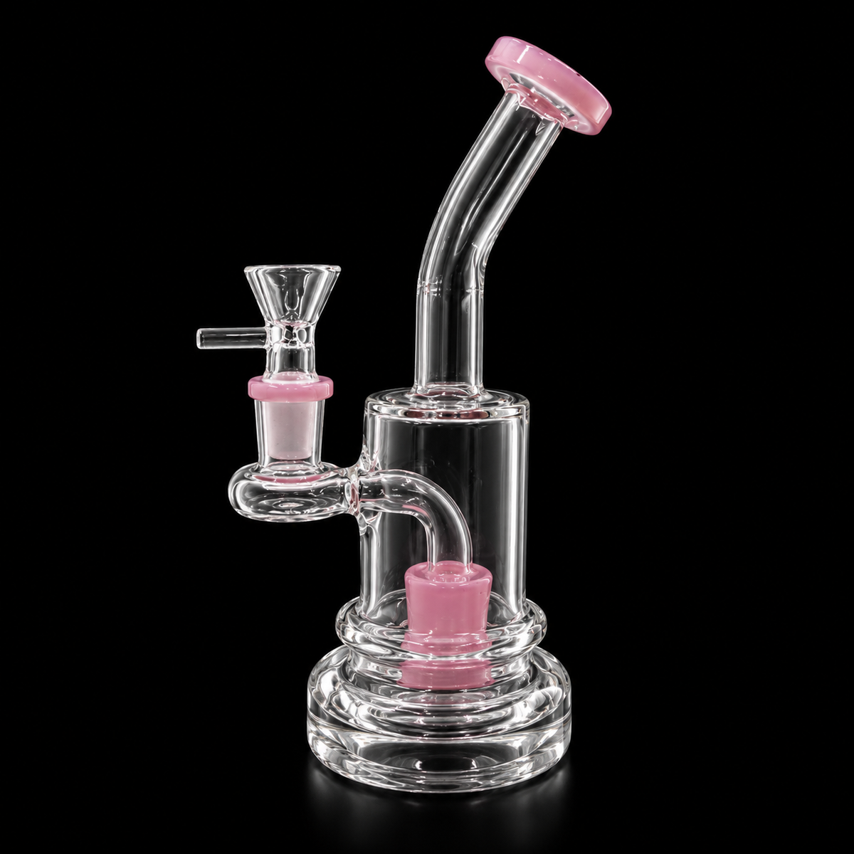 Bent Neck Barrel Glass Dab Rig Wholesale RK Quality Glass