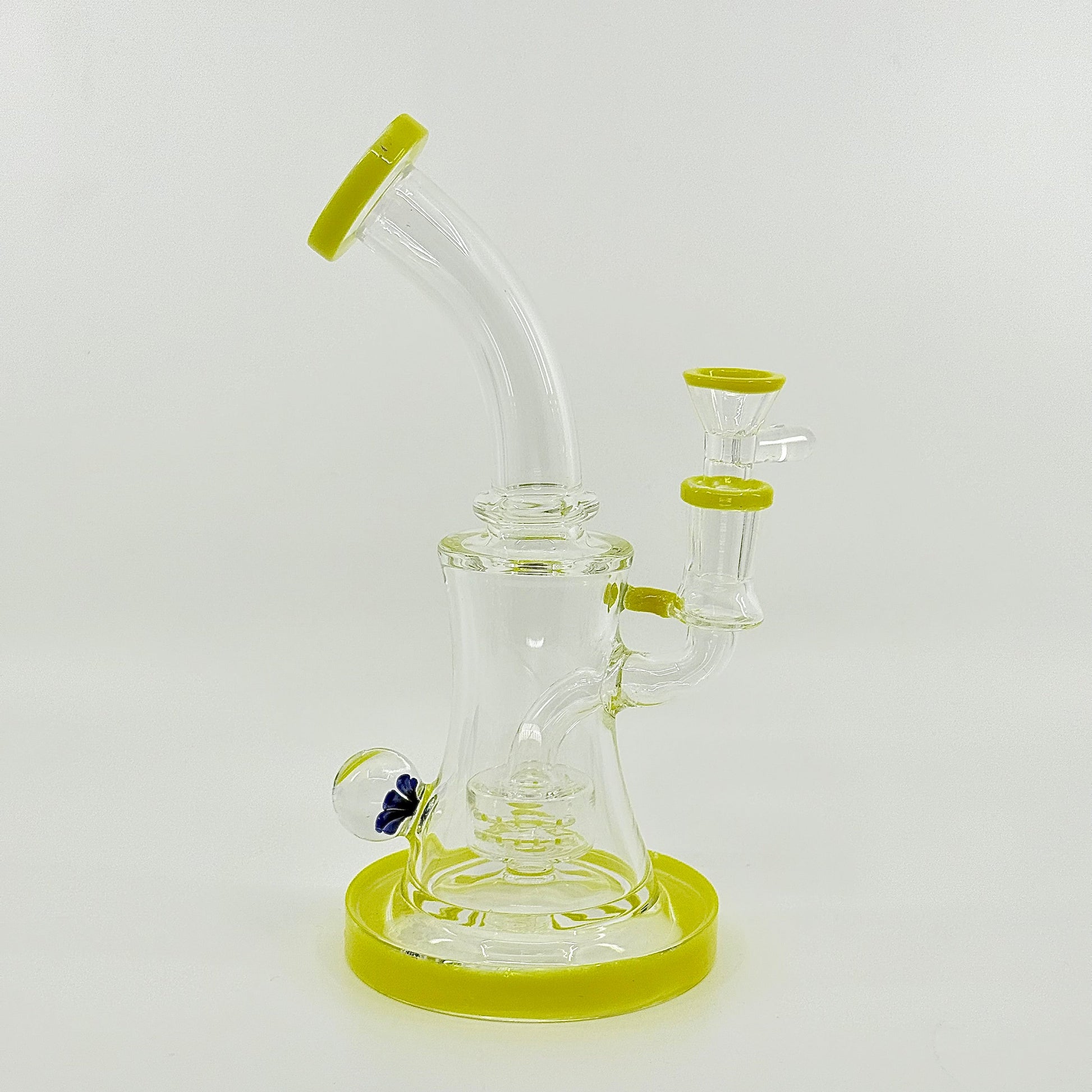 8.5" flower face dab rig - WP239 - RK Quality Glass