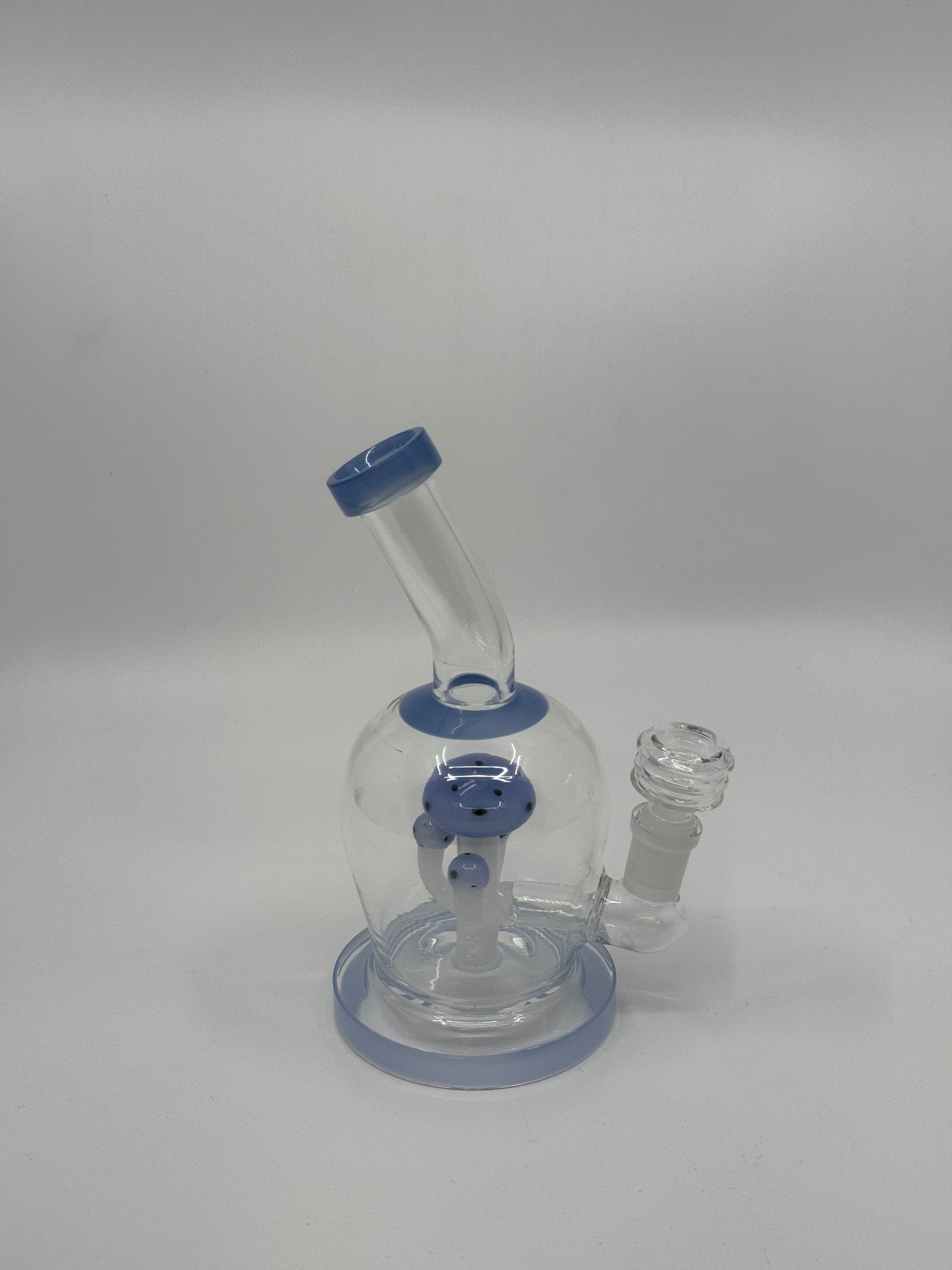 7” mushroom inserts bent dab rig