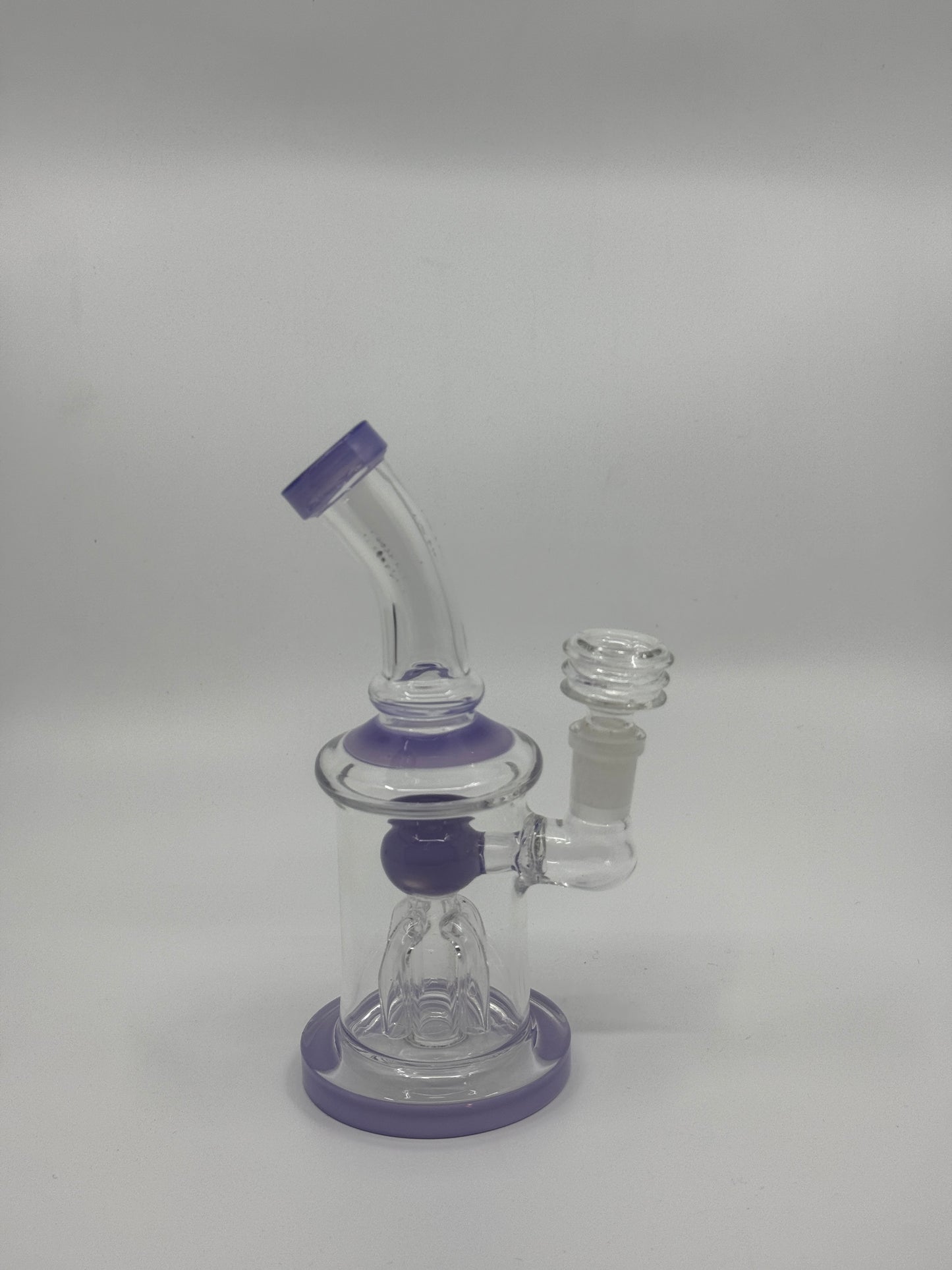 7” tree perc bent dab rig