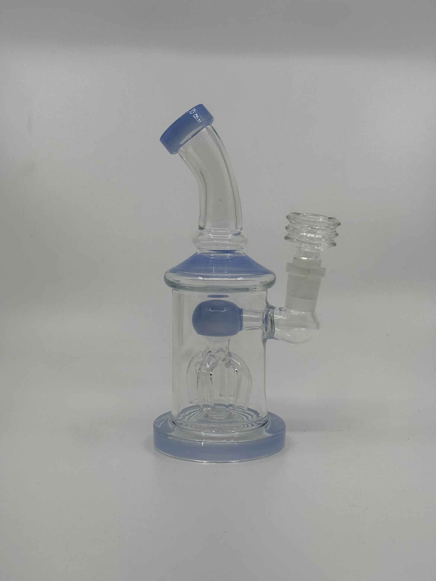7” tree perc bent dab rig