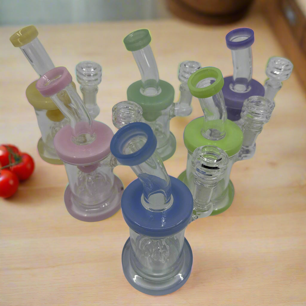 6" Tree Perc Slime Dab Rig - WP268 - RK Quality Glass