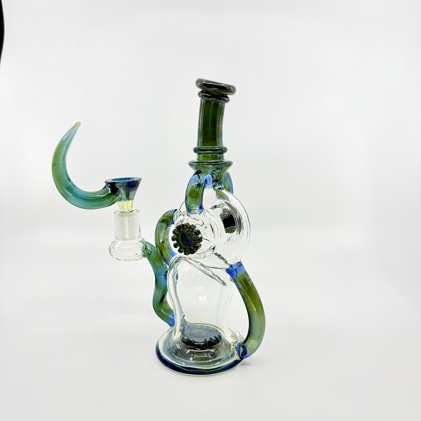 8" Fancy dab rig - WP240 - RK Quality Glass