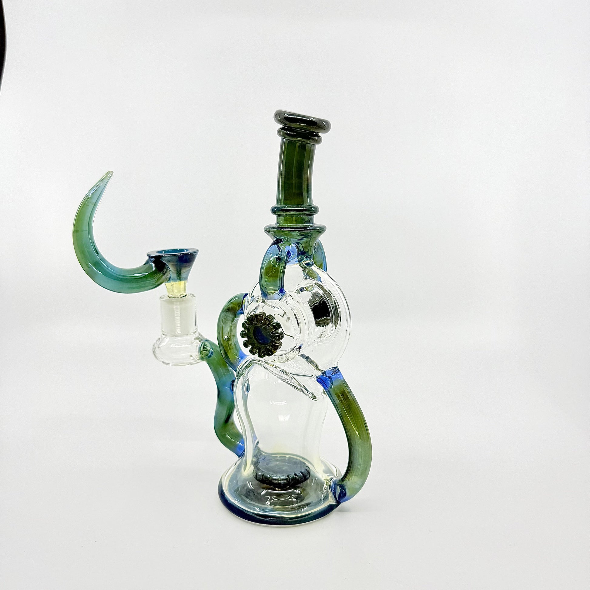 8" Fancy dab rig - WP240 - RK Quality Glass