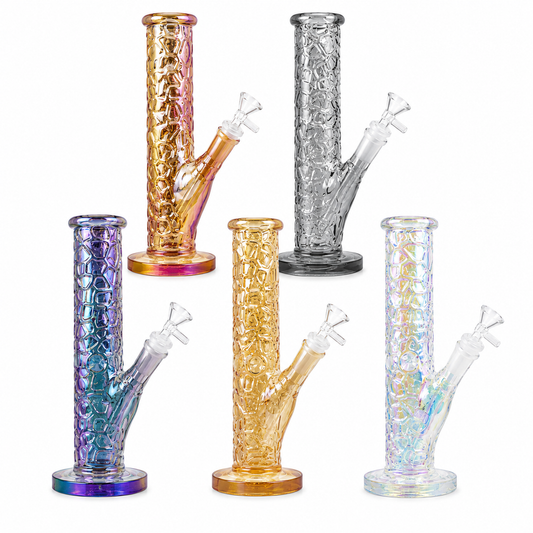 10 INCH COLOR CHALLENGING STRAIGHT TUBE BONG