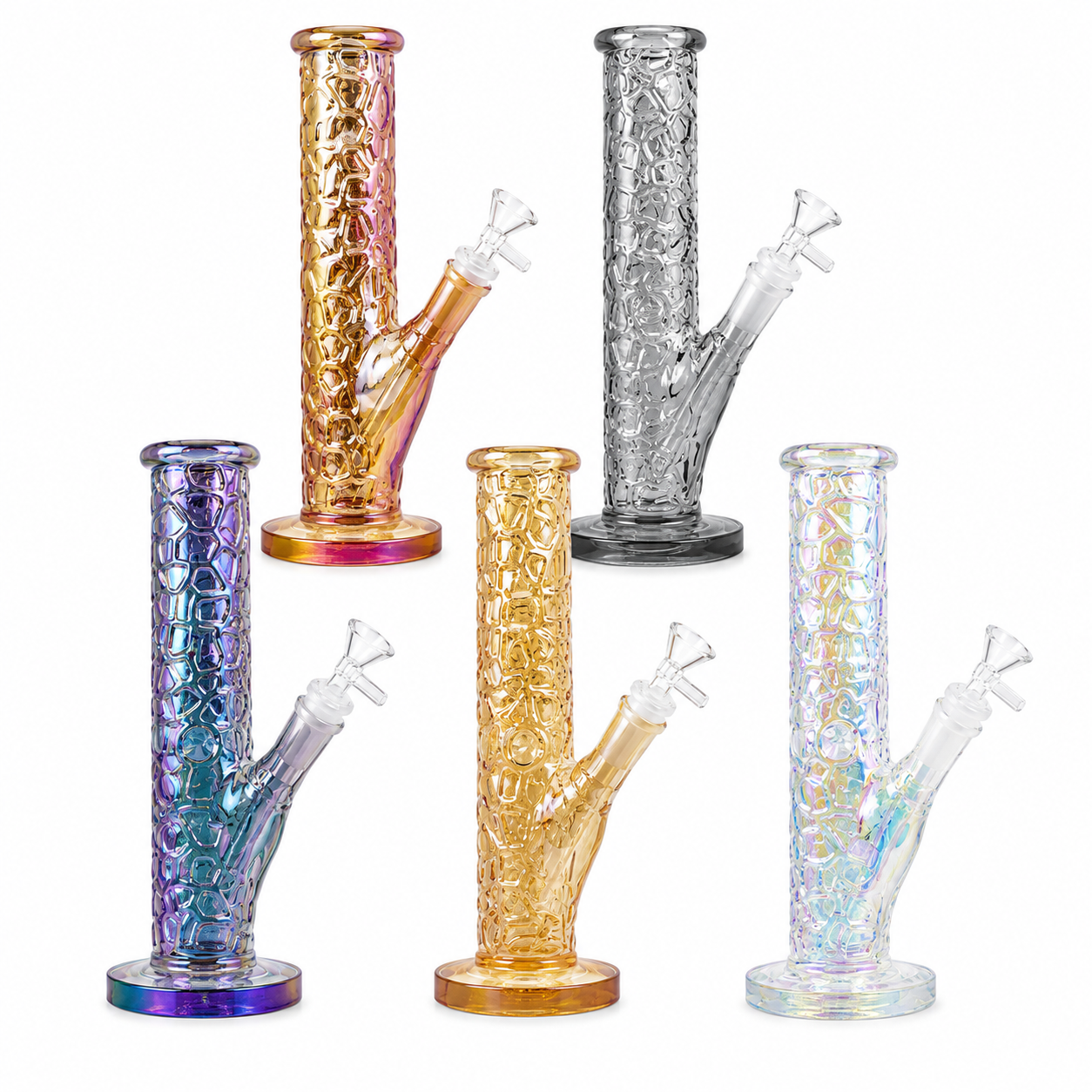 10 INCH COLOR CHALLENGING STRAIGHT TUBE BONG