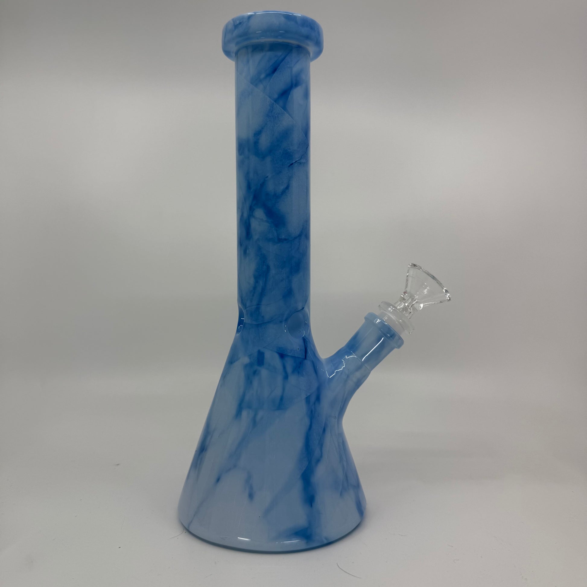 10" Multi-Color Ceramic Beaker Bong - WP270 - RK Quality Glass