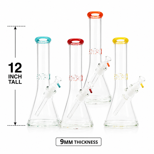 12 Inch 9mm Thick Glass Beaker Bong Wholesale RK Quality Glass