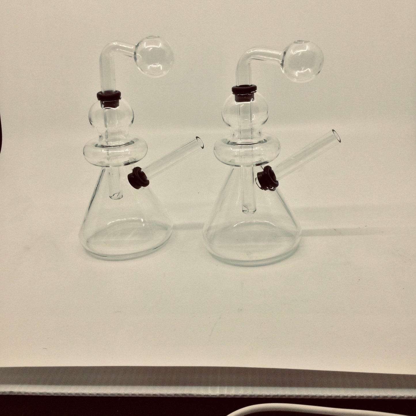 Snow man oil burner - RK Quality Glass