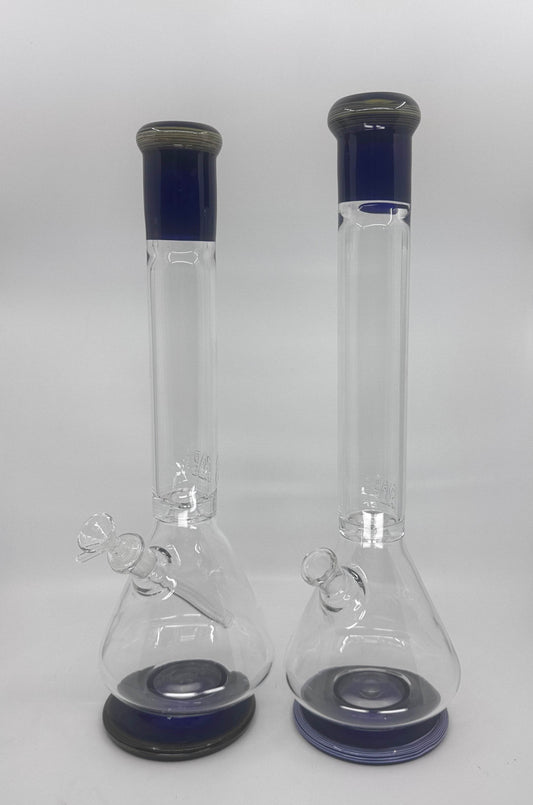 AMERICAN MADE 9mm heavy beaker bong - WP155 - RK Quality Glass