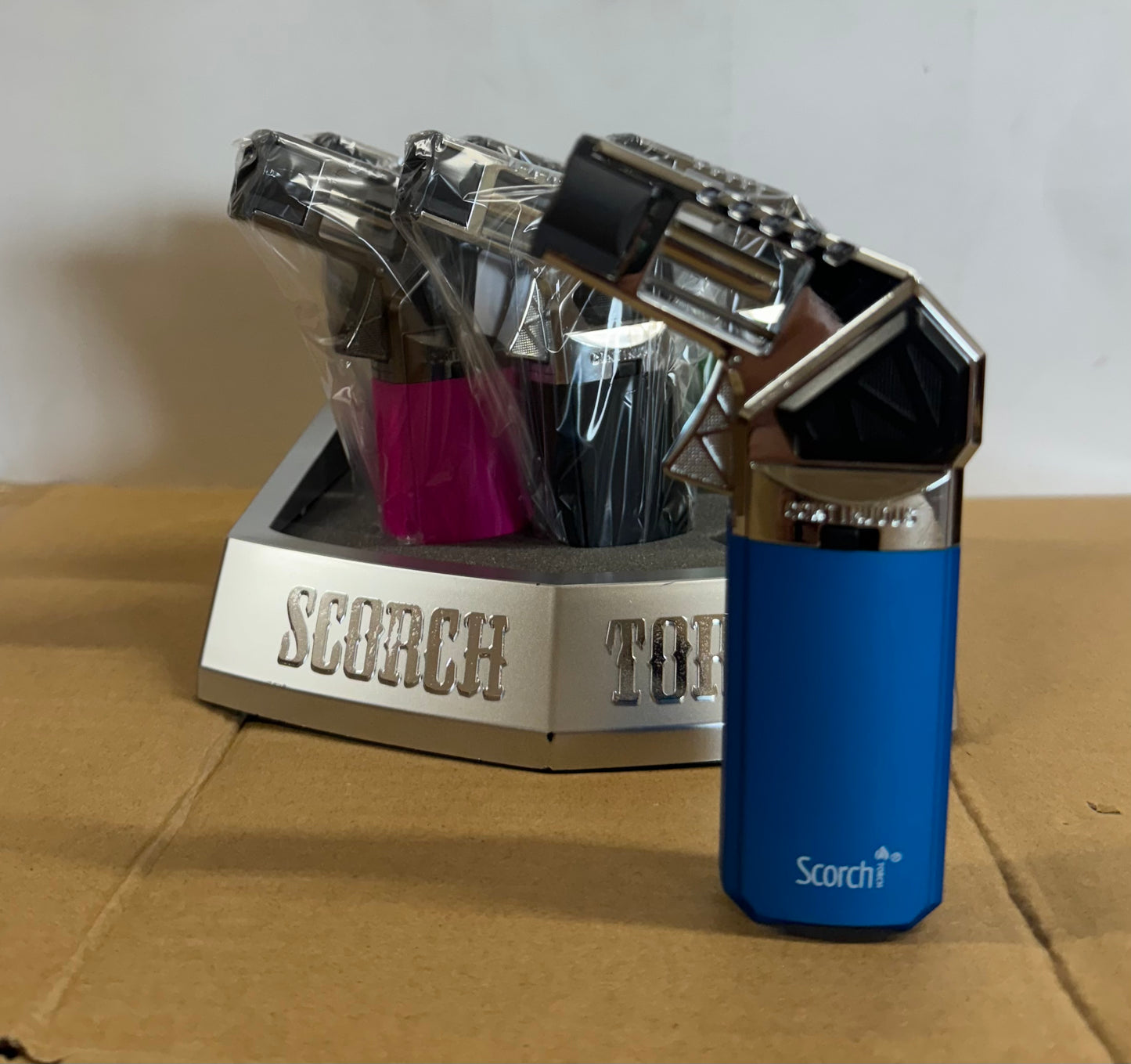 Scorch Torch Lighter Model 61628 - TORCH139 ( 6CT PER DISPLAY ) - RK Quality Glass