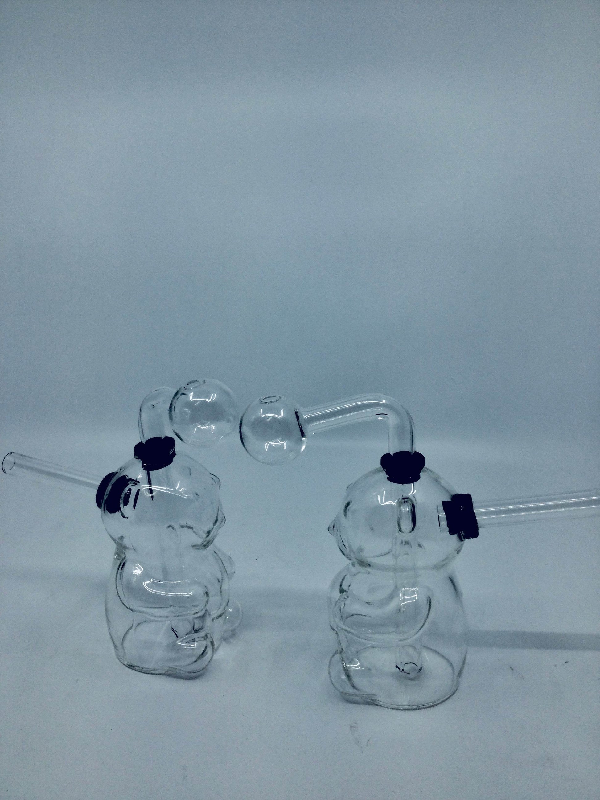 Panda shape oil burner - RK Quality Glass