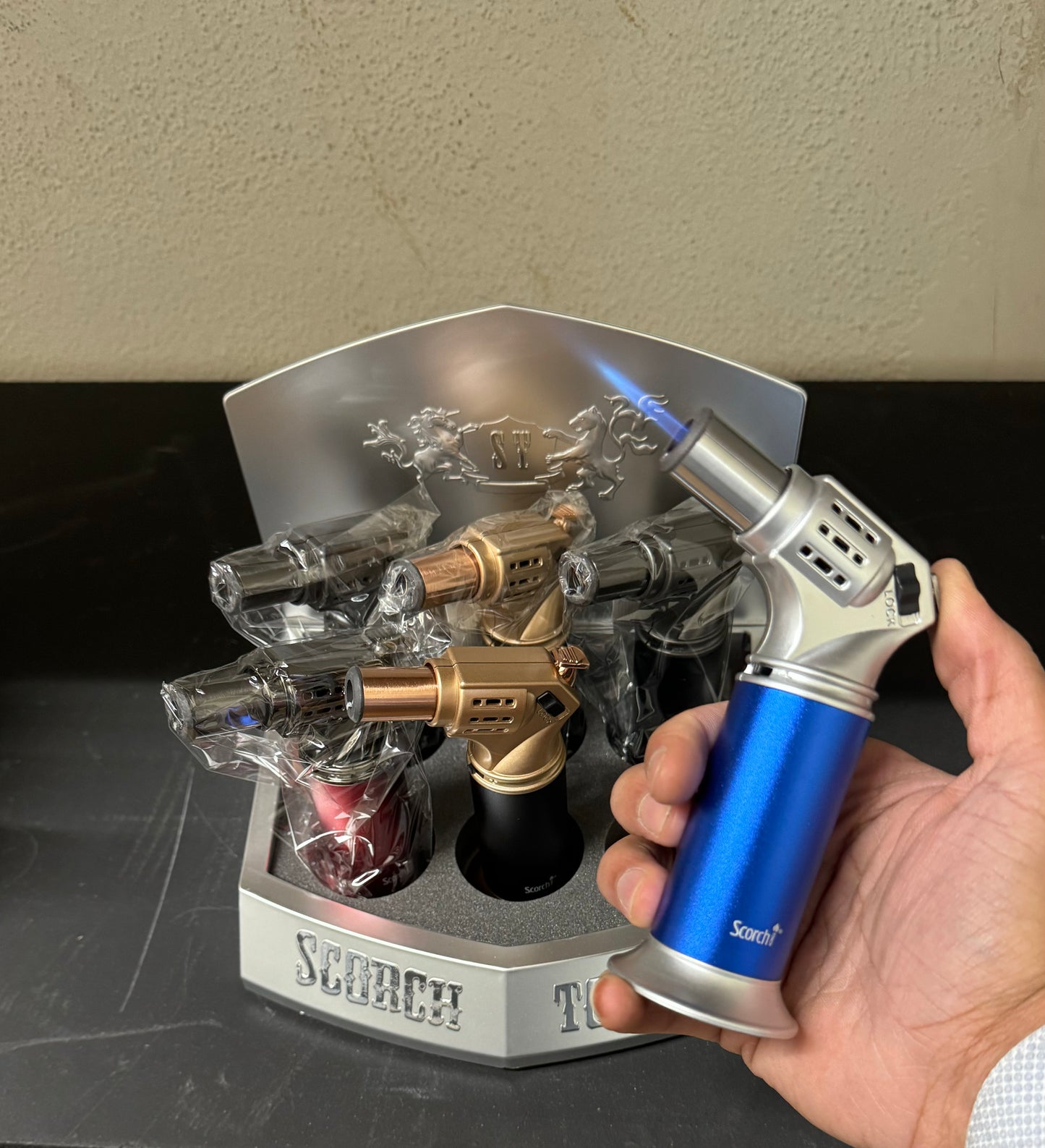 Scorch Torch Lighter Model 61566 - TORCH136 ( 6CT PER DISPLAY ) - RK Quality Glass