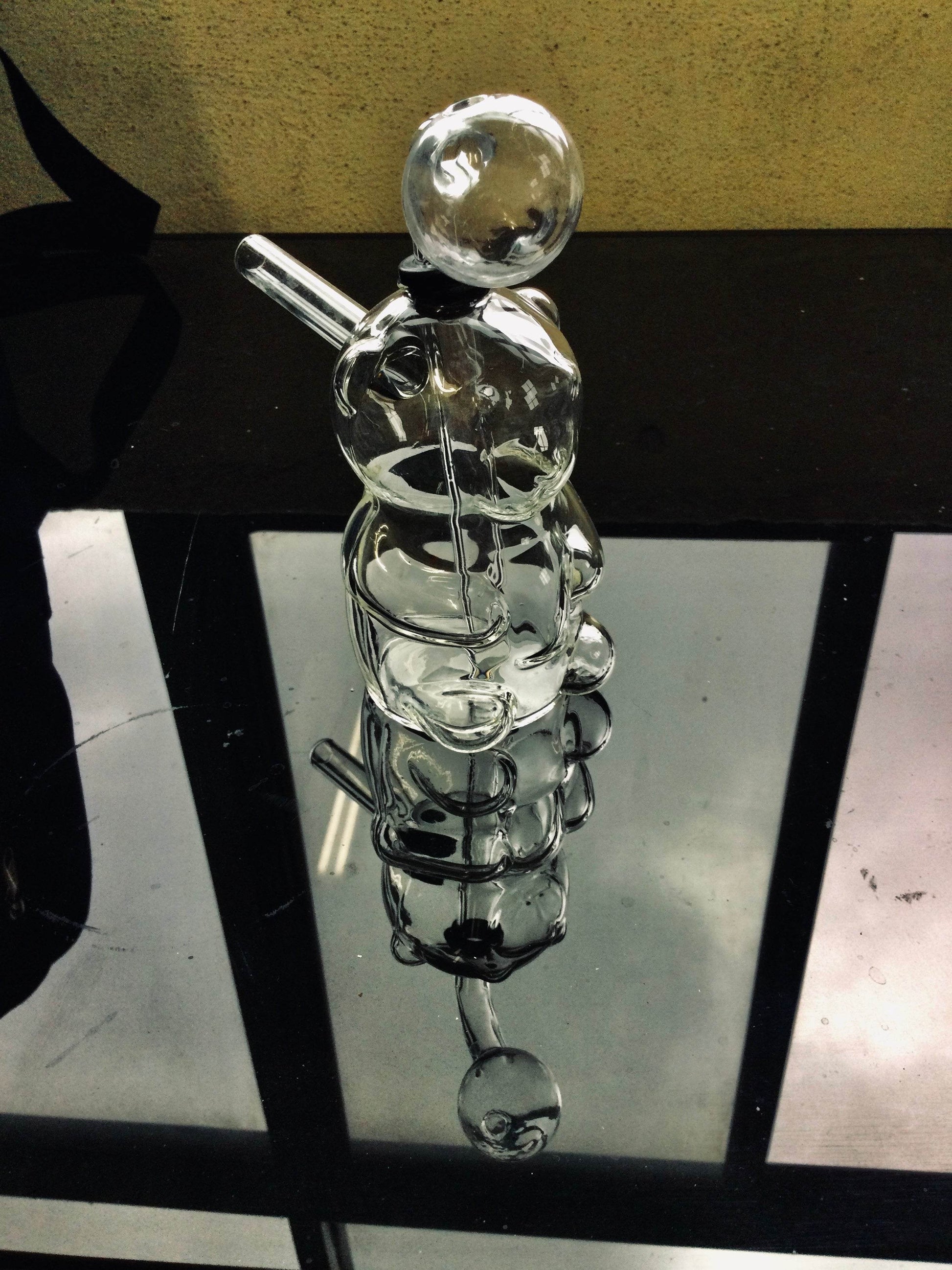 Panda shape oil burner - RK Quality Glass